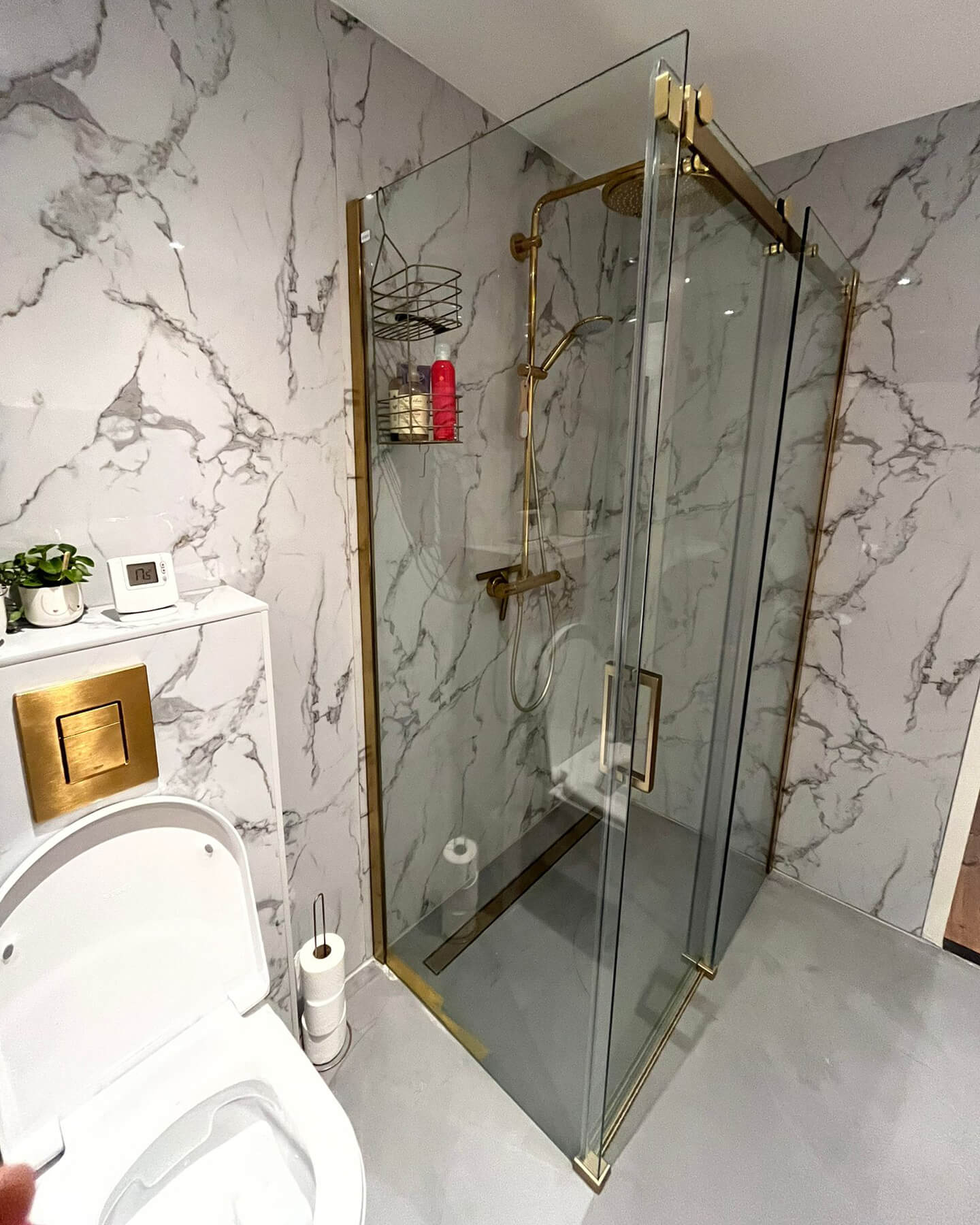 Luxe badkamer met Beton cire